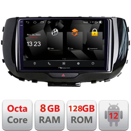 Navigáció Kia Soul 2020- 5960Pro-soul Android Octa Core Qualcomm 2K QLED 8+128 DTS DSP 360 4G Optical