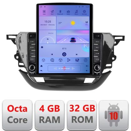 Navigatie Opel Corsa F 2019- Android radio gps internet  Octa Core 4+64 LTE KIT-corsa-f+EDT-E709
