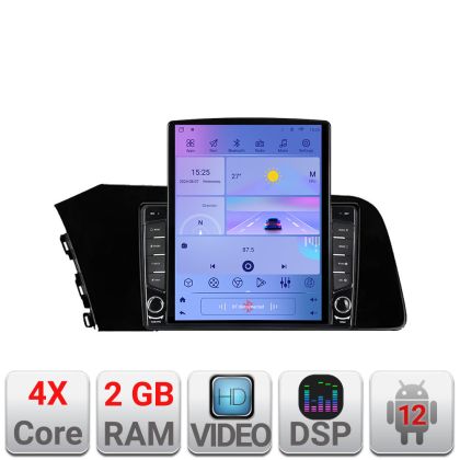 Navigáció Hyundai Elantra 2021- K-elantra2021 TESLA típusú 9.7"-os képernyő Android Rádió Bluetooth Internet GPS WIFI 2+32 D