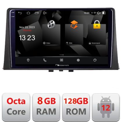 Navigáció Citroen Berlingo 2019- 5960Pro-berlingo18 Android Octa Core Qualcomm 2K QLED 8+128 DTS DSP 360 4G Optical