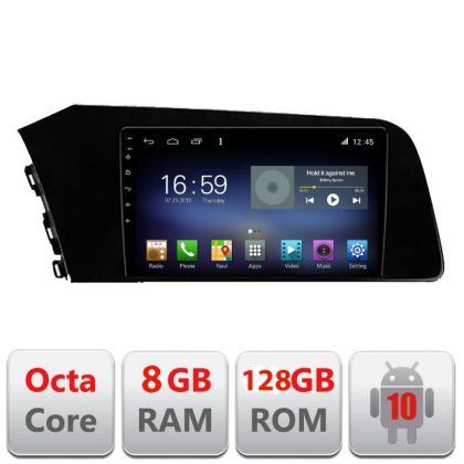 Navigáció Hyundai Elantra 2021- F-elantra2021 Octa Core Android Rádió Bluetooth Internet GPS WIFI DSP 8+128GB 4G