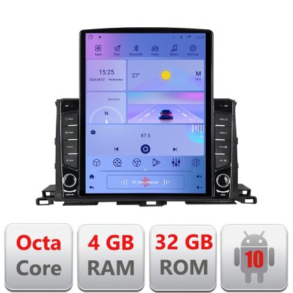 Toyota Highlander 2013-2018 Android navigáció, rádió, gps, internet, Octa Core, 4+64 LTE, KIT-highlander13+EDT-E710
