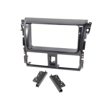 Connects2 CT23TY41 2DIN vázkészlet Toyota Vios 2013 zongorafekete