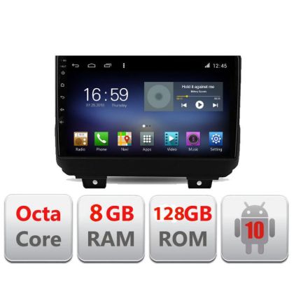 Navigáció JEEP WRANGLER 2018- Manuális F-wrangler Octa Core Android Rádió Bluetooth Internet GPS WIFI DSP 8+128GB 4G