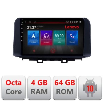 Hyndai Kona E-1058 navigáció Octa Core Android rádióval Bluetooth internet GPS WIFI DSP Octa Core 4+64GB 4G