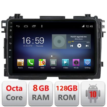 Navigáció Honda HR-V 2013-2018 Android rádió gps internet Octa Core 8+128 LTE Kit-hr-v+EDT-E609