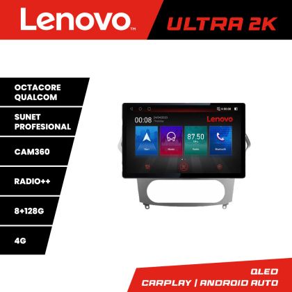 Navigáció Ford Mondeo 2006-2010 N-MONDEO-AC képernyő 13" 2K 8+128 Android Waze USB navigáció 4G 360 Toslink Youtube