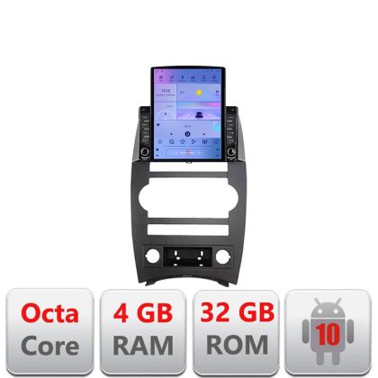 Navigáció Jeep Commander Android rádió gps internet Octa Core 4+64 LTE Kit-commander+EDT-E709