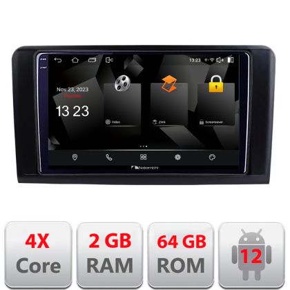 Navigatie Mercedes ML GL 5230-213 Android Ecran 720P Quad Core 2+64 carplay android auto