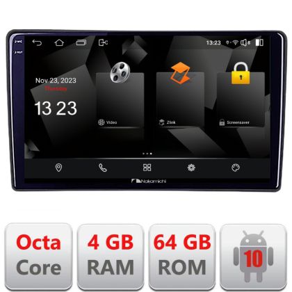 Navigatie BMW X5 X6 2007-2009 CCC Android Octa Core 720p 4+32 DSP 360 camera carplay android auto
