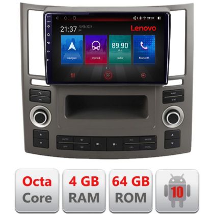 Navigatie Infiniti FX45 2007-2009 Android radio gps internet Octa Core 4+64 LTE fx45-old+EDT-E509-PRO RESIGILAT