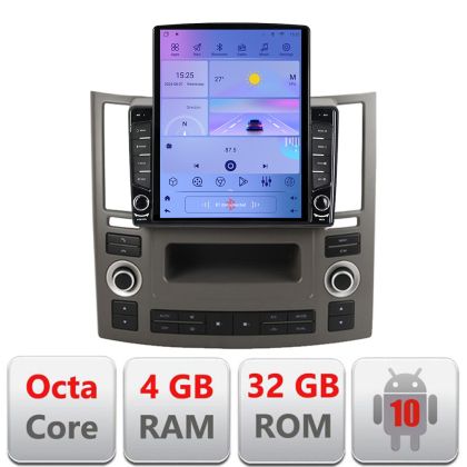Navigáció Infiniti FX45 2007-2009 Android rádió gps internet Lenovo Octa Core 4+64 LTE fx45-old+EDT-E709