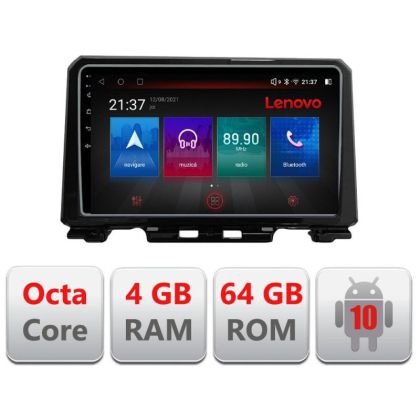 Navigáció Suzuki Jimny 2018- E-JIMNY Octa Core Android Rádióval Bluetooth Internet GPS WIFI DSP 4+64GB 4G