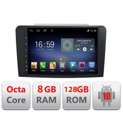 Mercedes ML GL F-213 Octa Core navigáció Android rádióval, Bluetooth internettel, GPS WIFI DSP 8+128GB 4G