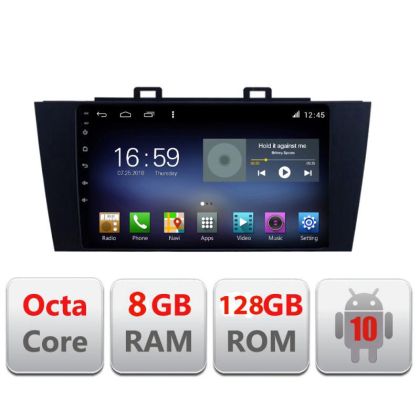 Navigáció Subaru Outback 2014-2019 vagy Subaru XV 2017-2018 F-outback5 Octa Core Android Rádió Bluetooth Internet GPS WIFI DSP 8+128GB 4G