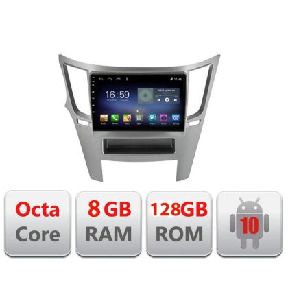Subaru Legacy 2010-2015 F-458 Octa Core navigáció Android rádióval, Bluetooth internettel, GPS-szel, WIFI, DSP, 8+128GB, 4G