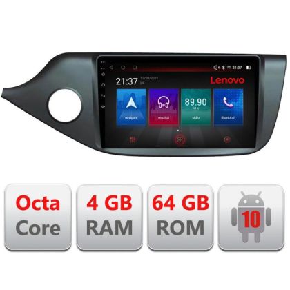 Navigatie Kia Ceed 2012-2018 E-KI39 Octa Core cu Android Radio Bluetooth Internet GPS WIFI DSP 4+64GB 4G RESIGILAT