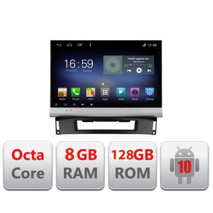 Opel Astra J F-072 Octa Core navigáció Android rádióval, Bluetooth internettel, GPS WIFI DSP 8+128GB 4G