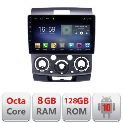 Navigáció Ford Ranger Mazda BT50 2007-2012 F-ranger Octa Core Android Rádió Bluetooth Internet GPS WIFI DSP 8+128GB
