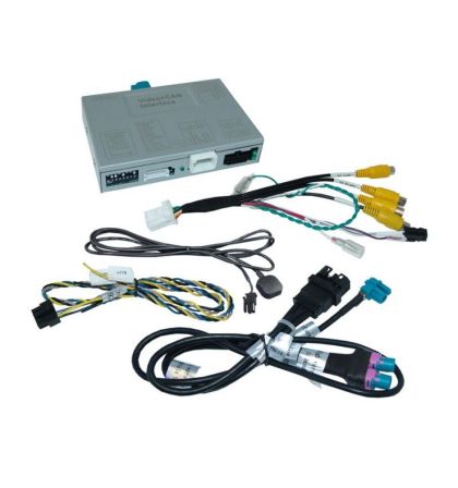 Video interfész Peugeot, Citroën, Opel és Toyota tolató- és első kamerákhoz NAC rendszerrel RL4-NAC08