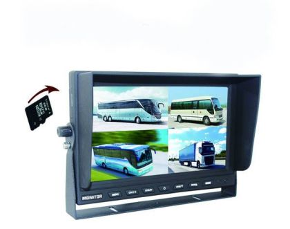 Edotec EDT-CM900MQDVR Monitor cu ecran digital TFT 9" pentru dube si camioane