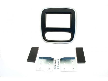 Connects2 CT23RT10 2DIN Kit Rama Renault Trafic 2014 Argintiu/Negru