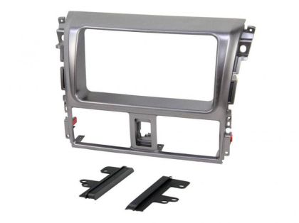 Connects2 CT23TY40 2DIN Kit Rama Toyota Vios 2013 Gri argintiu