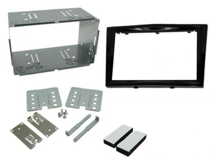 Connects2 CT23VX18 vázkészlet 2DIN VAUXHALL Astra,Zafira,Antara,Corsa (zongorafekete)