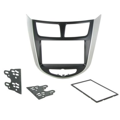 Connects2 CT23HY20 2DIN vázkészlet HYUNDAI ACCENT/VERNA (fekete-ezüst)