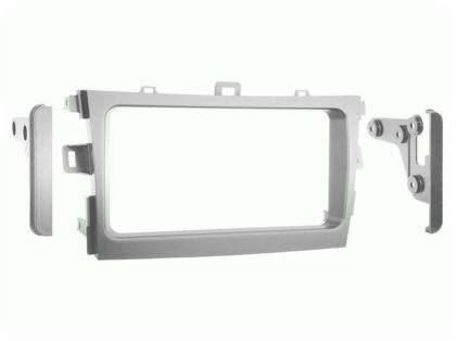 Connects2 CT23TY10 kit rama 2DIN TOYOTA Corolla(Argintiu)