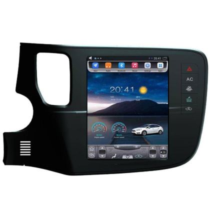 Navigáció Mitsubishi Outlander 2016- EDT-T230 Android GPS Bluetooth Rádió Internet Hatmagos processzorral és T-típusú képernyővel