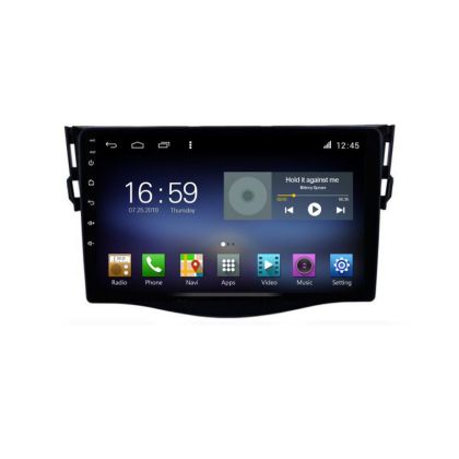 Navigáció TOYOTA RAV 4 2008-2012 F-018 Octa Core Android Rádióval Bluetooth Internet GPS WIFI DSP 8+128GB 4G
