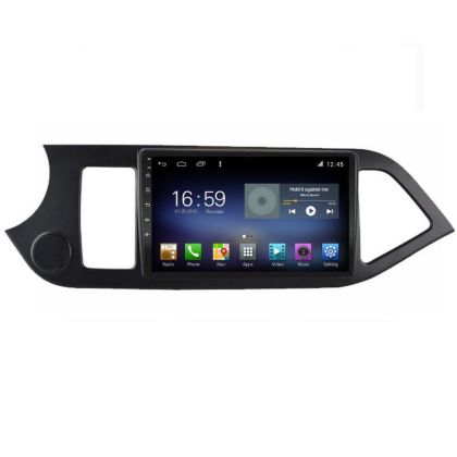 Navigáció KIA PICANTO 2011-2015 F-217 Octa Core Android Rádióval Bluetooth Internet GPS WIFI DSP 8+128GB 4G