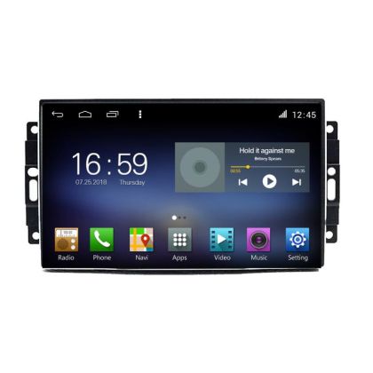Navigáció CHRYSLER Jeep Manuális F-202 Octa Core Android Rádió Bluetooth Internet GPS WIFI DSP 8+128GB 4G