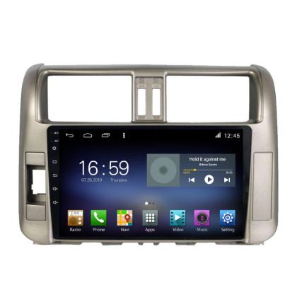 Navigáció TOYOTA Prado 2010-2013 F-347 Octa Core Android Rádióval Bluetooth Internet GPS WIFI DSP 8+128GB 4G
