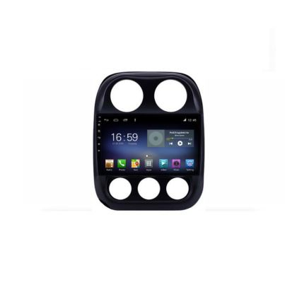 Navigáció Jeep Compass 2010-2016 Manuális F-2500 Octa Core Android Rádió Bluetooth Internet GPS WIFI DSP 8+128GB 4G