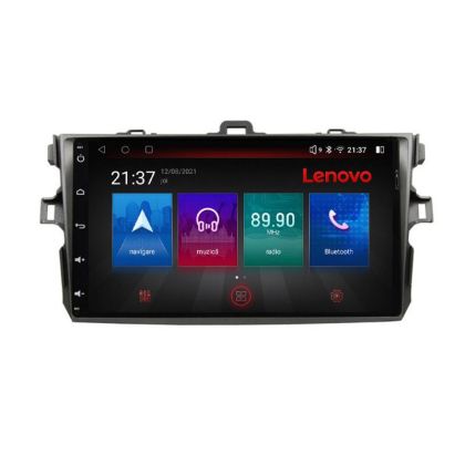 Navigatie Toyota Corolla 2007-2013 E-063 Octa Core cu Android Radio Bluetooth Internet GPS WIFI DSP 4+64GB 4G RESIGILAT