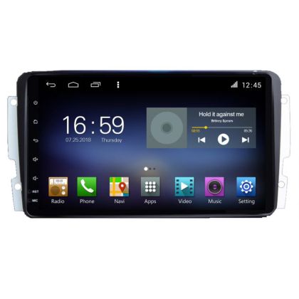 Navigatie Mercedes C 2001-2004 Vito Viano 2004-2006 F-171 Octa Core cu Android Radio Bluetooth Internet GPS WIFI DSP 8