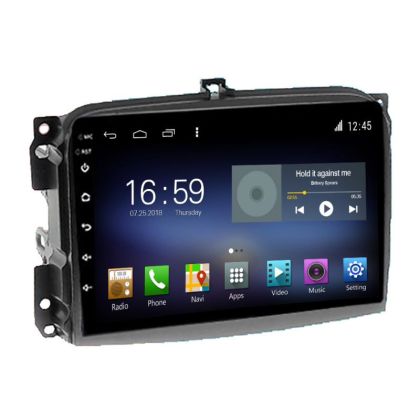 Navigatie Fiat 500L 2012-2017 F-500L Octa Core cu Android Radio Bluetooth Internet GPS WIFI DSP 8+128GB 4G
