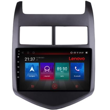Navigáció Chevrolet Aveo 2010-2013 E-AVEO10 Octa Core Android Rádióval Bluetooth Internet GPS WIFI DSP 4+64GB 4G