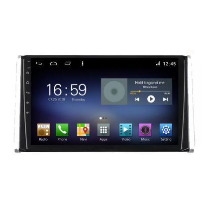 Toyota Auris navigáció 2017 után F-Auris Octa Core Android rádióval, Bluetooth internettel, GPS-szel, WIFI DSP Octa Core 8+128GB-tal