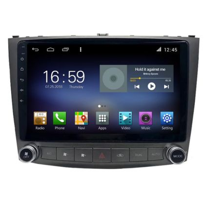 Navigáció Lexus IS 2005-2011 F- IS Octa Core Android Rádióval Bluetooth Internet GPS WIFI DSP 8+128GB 4G