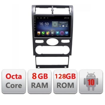Navigatie Ford Mondeo intre anii 2004-2007 Android radio gps internet Octa Core 8+128 LTE Kit-mondeo2004+EDT-E60