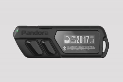 Pandora D-030 kétirányú Bluetooth távirányító OLED kijelzővel