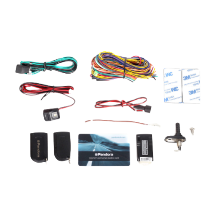 Pandora Primo kulcsos autóriasztó 2 bluetooth 5.0 címkével, PANDORA BT alkalmazással, hőmérséklet érzékelővel