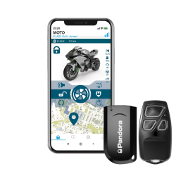 MOTO EVO riasztó - a Pandora Smart Moto 4G új verziója, GPS, telefonról vezérlés