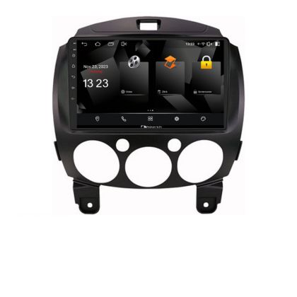 Navigáció Mazda 2 2007-2013 Android rádió gps internet négymagos 8+128 Carplay android auto