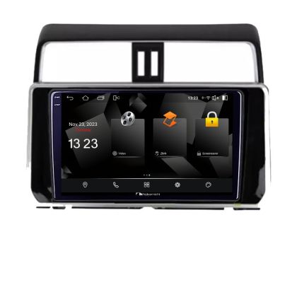 Navigáció Toyota Prado J150 2018- 5960Pro-1065 Android Octa Core Qualcomm 2K QLED 8+128 DTS DSP 360 4G Optikai