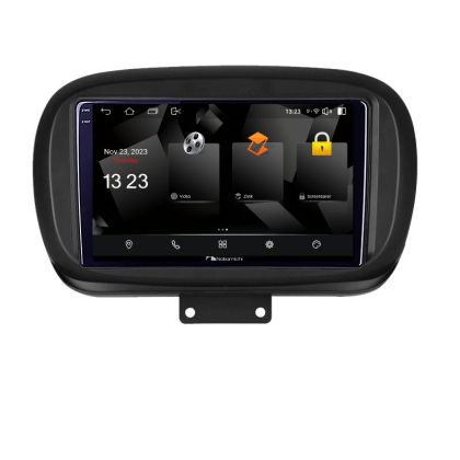 Navigáció Fiat 500 2014- 5960Pro-539 Android Octa Core Qualcomm 2K QLED 8+128 DTS DSP 360 4G Optikai