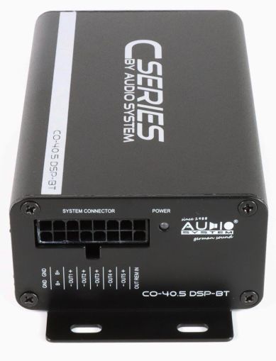 Procesor de sunet Audio System CO-40.5 DSP, 4 x 60, in 2 sau 4 ohm, clasa D, 5 canale amplificate si 2 preamplificate procesor de sunet